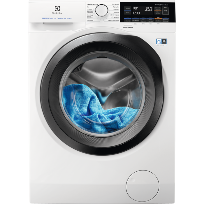 Electrolux EW7W3164LB PerfectCare A 700 10 Kg / 6 Kg SteamCare Buhar Teknolojili Kurutmalı Çamaşır Makinesi